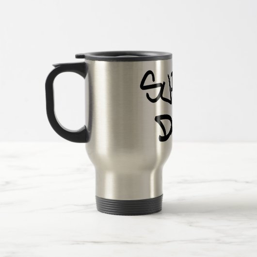 Mug De Voyage Super papa (Gauche)