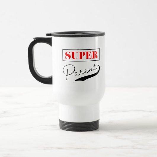 Mug De Voyage Super parent (Gauche)