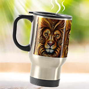 Mug De Voyage Superbe Lion d'Or