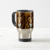Mug De Voyage Superbe Lion d'Or (Devant gauche)