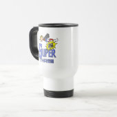 Mug De Voyage Superhero Girl 3e Anniversaire Tshirts et cadeaux (Devant gauche)