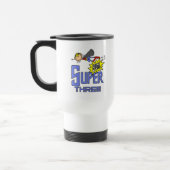Mug De Voyage Superhero Girl 3e Anniversaire Tshirts et cadeaux (Gauche)