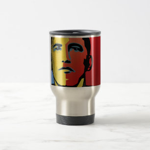 Mug De Voyage Superhéros de Barack Obama