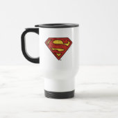 Mug De Voyage Superman S-Shield | Logo Grunge (Gauche)