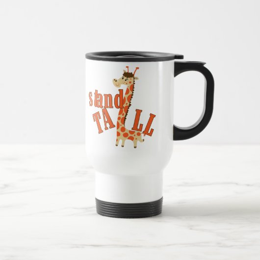 Mug De Voyage Support de girafe grand (Droite)