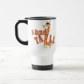 Mug De Voyage Support de girafe grand (Gauche)