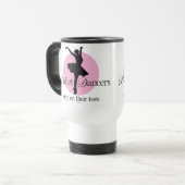 Mug De Voyage Sur les orteils (Ballet) (Devant gauche)