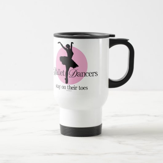Mug De Voyage Sur les orteils (Ballet) (Droite)