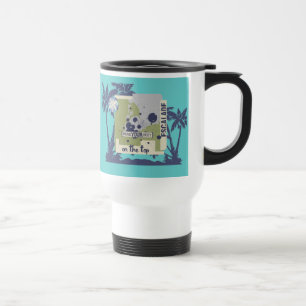 Mug De Voyage Sur les T-shirts et les cadeaux supérieurs