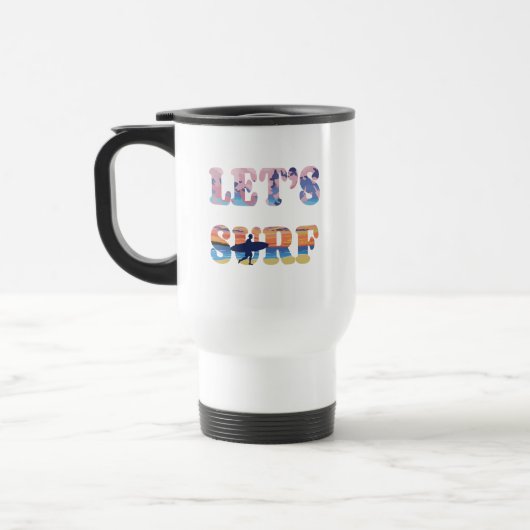 Mug De Voyage Surf (Gauche)