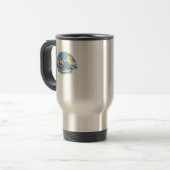 Mug De Voyage Surfing d'Ocean Wave Beach (Devant gauche)