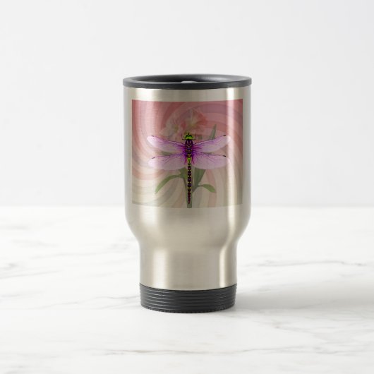 Mug De Voyage Surreal 60's Theme Dragon Fly (Centre)