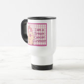 Mug De Voyage Survivant du cancer du sein (Devant gauche)