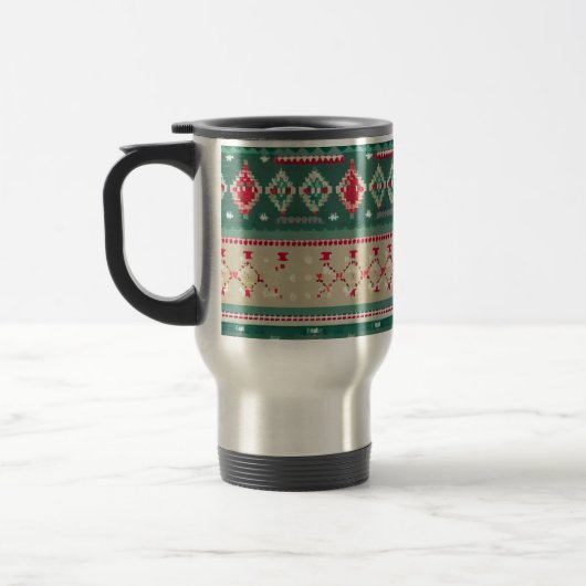 Mug De Voyage Sweat moche de Noël 2 (Gauche)