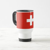 Mug De Voyage Switzerland Flag (Devant gauche)