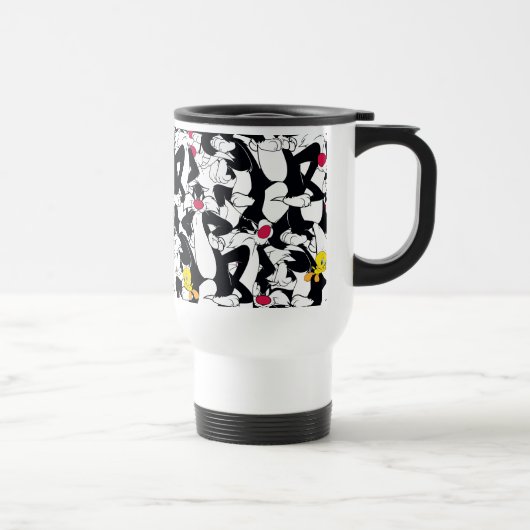 Mug De Voyage SYLVESTER™ & TWEETY™ Motif (Droite)