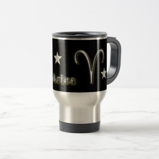 Mug De Voyage Symbole de Bélier (Devant droit)