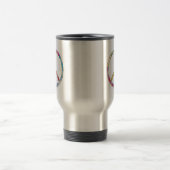 Mug De Voyage SYMBOLE DE PAIX Coloré (Centre)