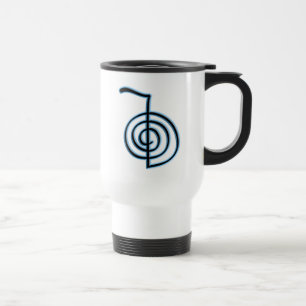 Mug De Voyage Symbole de Reiki Cho Ku Rei