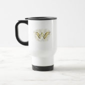 Mug De Voyage Symbole d'or brossé Wonder Woman (Gauche)