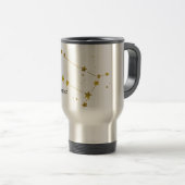 Mug De Voyage Symbole Gemini Zodiac Voyage Café Mug (Devant droit)