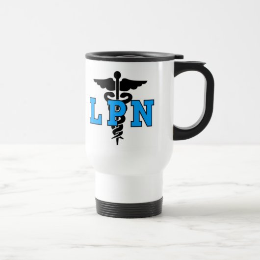Mug De Voyage Symbole Médicale de LPN (Droite)