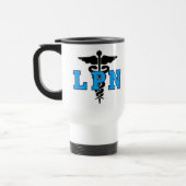Mug De Voyage Symbole Médicale de LPN (Gauche)