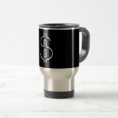 Mug De Voyage Symbole néon dollar (Devant droit)