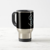 Mug De Voyage Symbole néon dollar (Devant gauche)