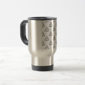 Mug De Voyage Symbole Triquetra Vesica (Devant gauche)