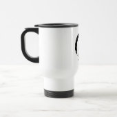 Mug De Voyage Symbole zen avec le caractère du bonheur (Gauche)