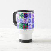 Mug De Voyage Symboles de KARUNA Reiki : Rendu artistique (Devant gauche)