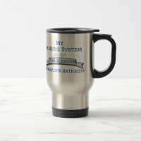 Système immunitaire….Tasse de ruban de rhumatisme
