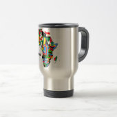 Mug De Voyage T.I.A. Conception de carte (Devant droit)