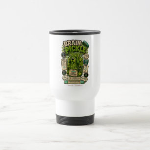 Mug De Voyage T-Shirt de bureau drôle personnalisé Brain Pickle