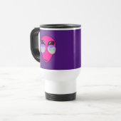 Mug De Voyage T-shirt Epic Shades Alien Head Design (Devant gauche)