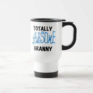Mug De Voyage T-shirts bleus et cadeaux de mamie totalement
