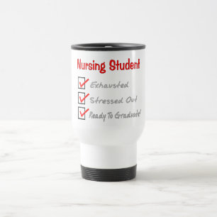 Mug De Voyage T-shirts et cadeaux de "coche" d'étudiant de soin