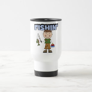 Mug De Voyage T-shirts et cadeaux de garçon de Fishin
