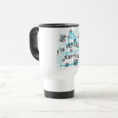 Mug De Voyage T-shirts et cadeaux de jeune mariée de gâteau de (Devant gauche)