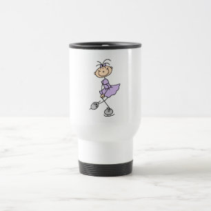 Mug De Voyage T-shirts et cadeaux lilas de patineur artistique