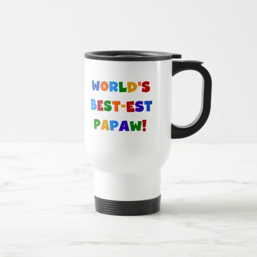 Mug De Voyage T-shirts et cadeaux lumineux de papaye de (Droite)