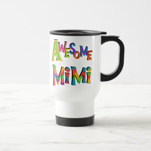 Mug De Voyage T-shirts et cadeaux Mimi impressionnants (Droite)