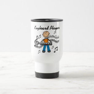 Mug De Voyage T-shirts et cadeaux pour joueur de clavier