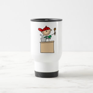 Mug De Voyage T-shirts et cadeaux Stick Figure Cook homme