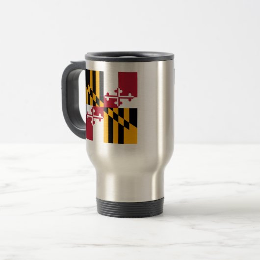 Mug De Voyage Tableau de bord du Maryland (Devant gauche)