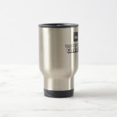 Mug De Voyage Tableau périodique - Élément Um de confusion (Centre)
