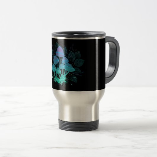 Mug De Voyage Tabourets dans Bushes (Devant droit)