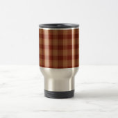 Mug De Voyage Tan Tartan Voyage/Mug Commutateur (Centre)