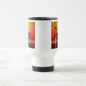 Mug De Voyage Tango sur damas (Centre)